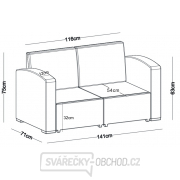 DOMINGO RED DeLuxe Zahradní nábytek DOMINGO RED DeLuxe Zahradní nábytek náhled