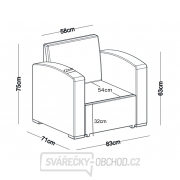 PORTORIKO RED DeLuxe Zahradní nábytek PORTORIKO RED DeLuxe Zahradní nábytek náhled