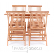 TEAK POHODA Stolová sestava SET 4  Náhled