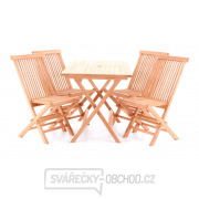 TEAK POHODA Stolová sestava SET 4  náhled