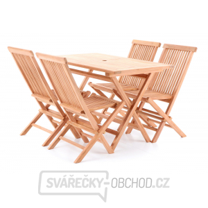 TEAK POHODA Stolová sestava SET 4 