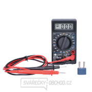 Solight multimetr, max. AC 500V, max. DC 500V / 10A, test diody, bzučák Náhled