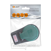 Solight zásuvka průběžná IP44, 16A, černá, vypínač Náhled