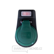 Solight zásuvka průběžná IP44, 16A, černá, vypínač Solight zásuvka průběžná IP44, 16A, černá, vypínač gallery main image