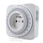 Solight časový spínač, 24 h., vypínač, 1 režim Náhled