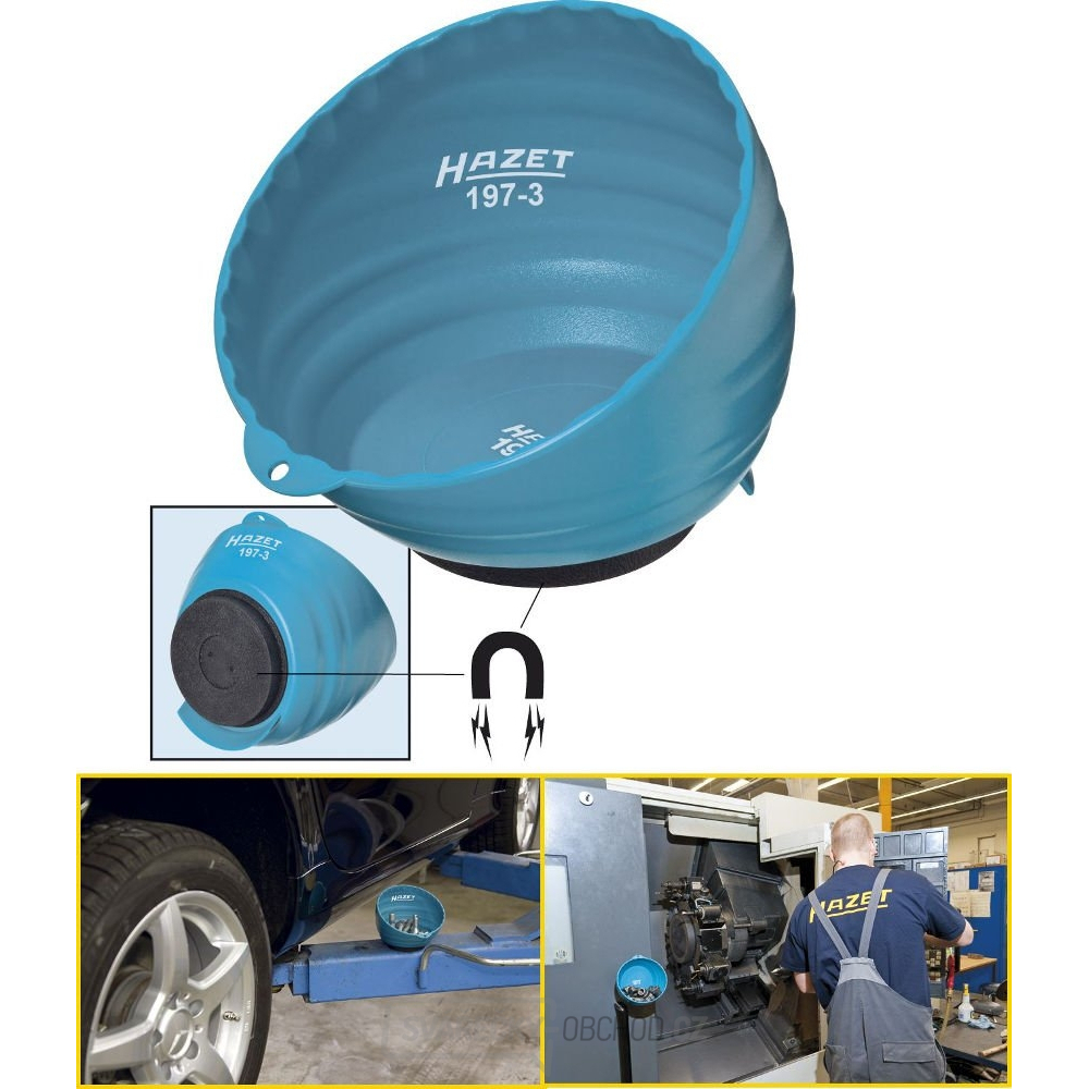 Magnetická miska na drobné součásti HAZET 197-3