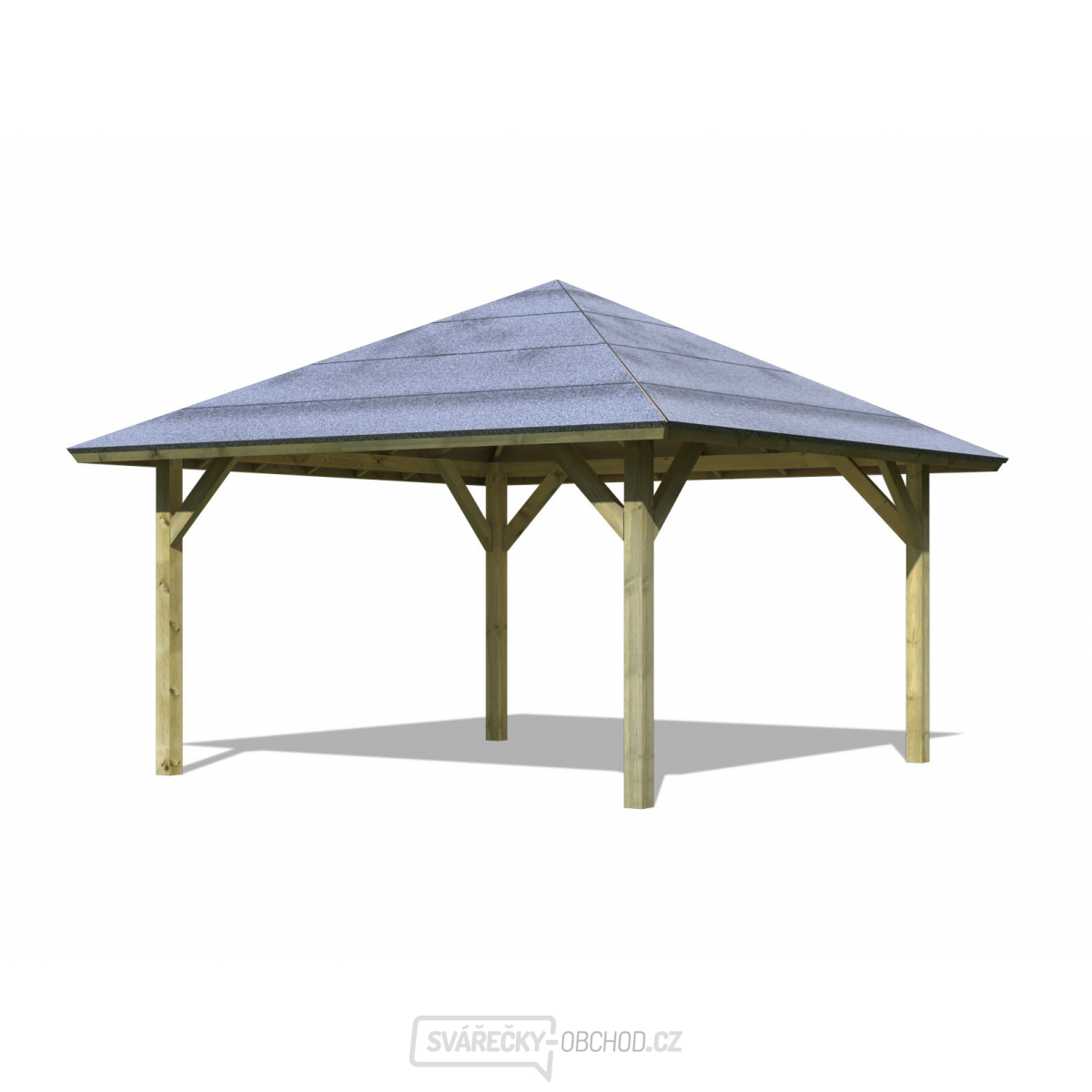Carport Dřevěný přístřešek na auto KARIBU KIRN 1 68843