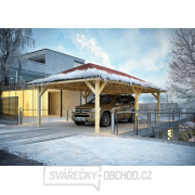 Carport Dřevěný přístřešek na auto KARIBU KIRN 2 68844 Náhled