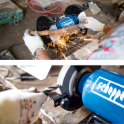 Scheppach SM 200 LB - dvoukotoučová bruska kotouč/kartáč Náhled