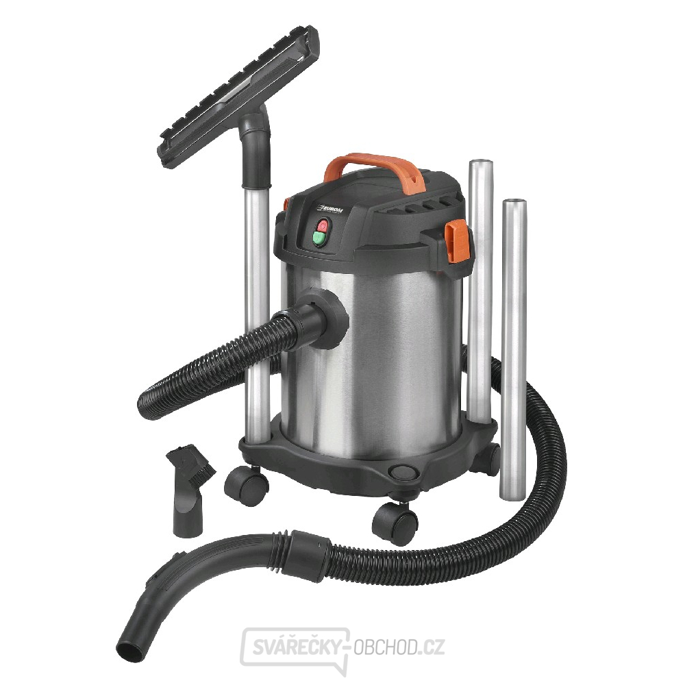 Průmyslový vysavač pro suché a mokré vysávání EUROM Force 1012