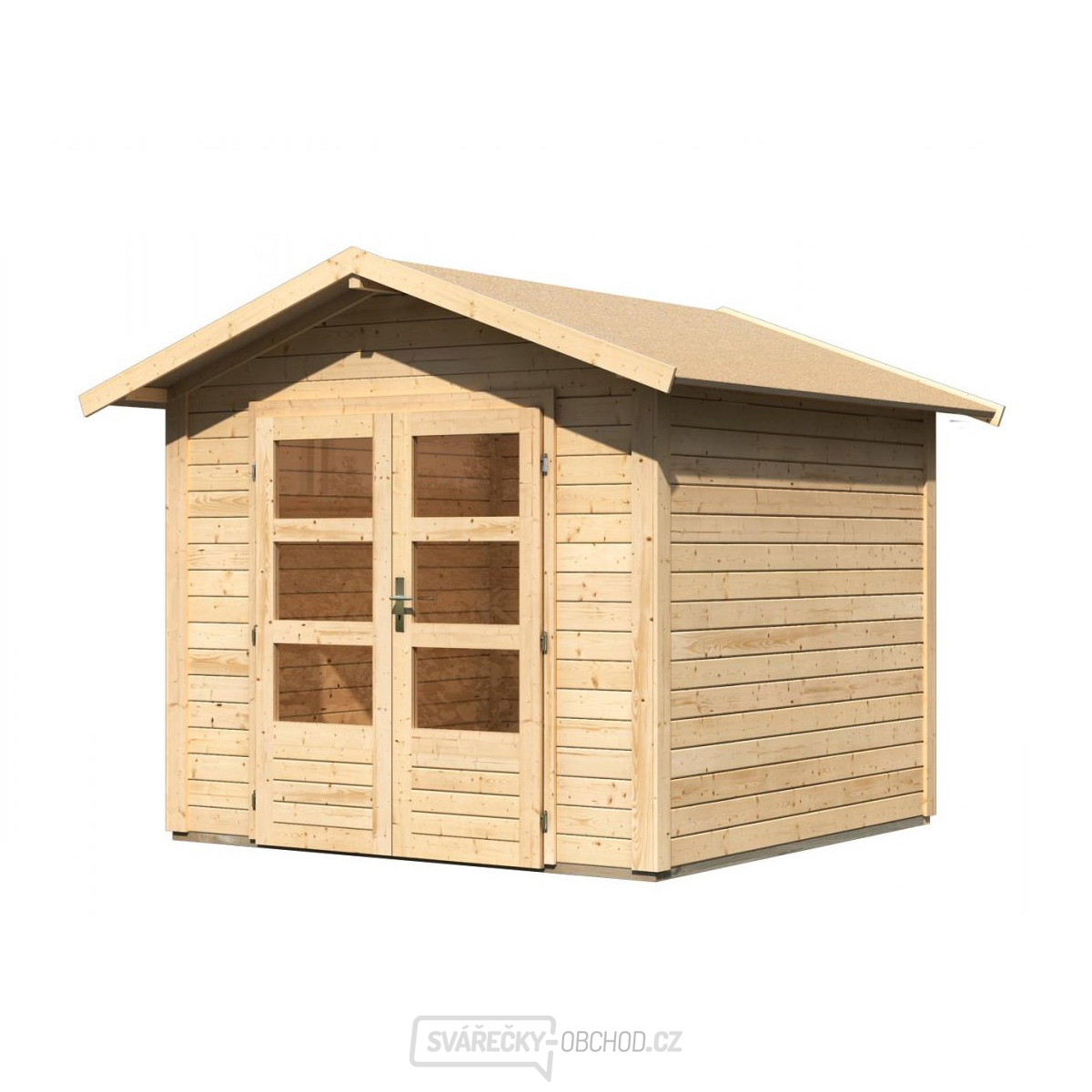 Dřevěný domek KARIBU TALKAU 4 (83336) natur