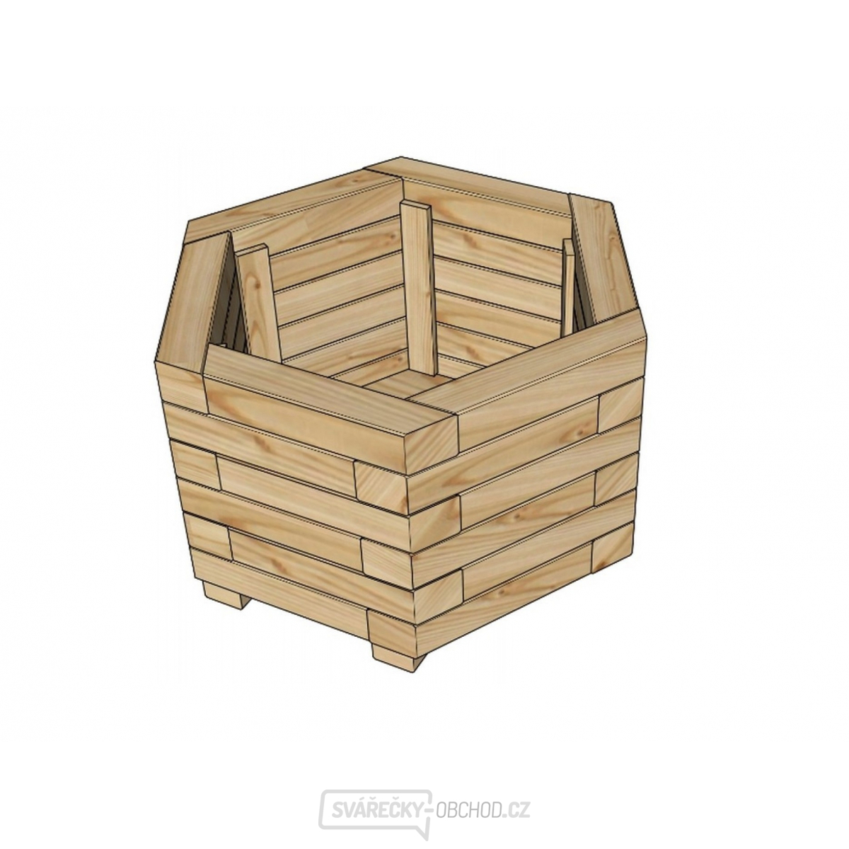 Vyvýšený záhon LANITPLAST POTTING7 (S7281)