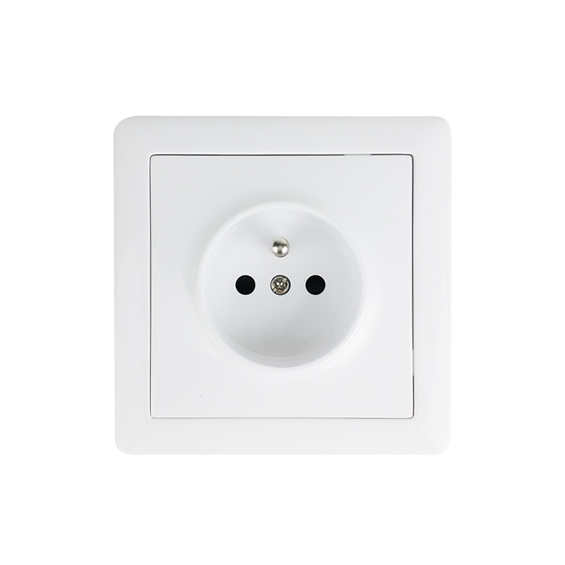 Solight zásuvka Slim, bílá 5B134