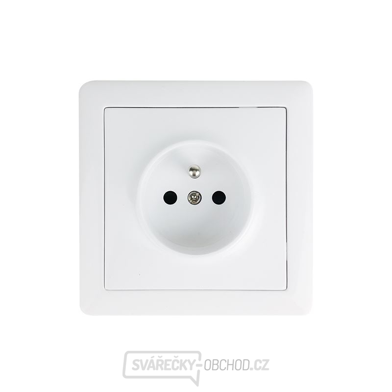 Solight zásuvka Slim, bílá