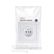 Solight zásuvka Slim, bílá Náhled