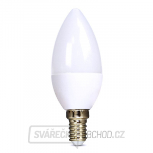 Solight LED žárovka, svíčka, 6W, E14, 6000K, 510lm