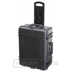 MAX Plastový kufr, 687x528xH 286mm, IP 67, barva černá. S…