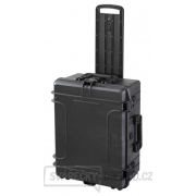 MAX Plastový kufr, 604x473xH 283mm, IP 67, barva černá.  S… gallery main image