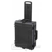 MAX Plastový kufr, 604x473xH 225mm, IP 67, barva černá.  S… gallery main image