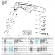 Plasma 34/54 kompressor /41 S25-S25K S30-S35K S45 A53-S54 Tryska prodĺoužená o 0,9 Náhled