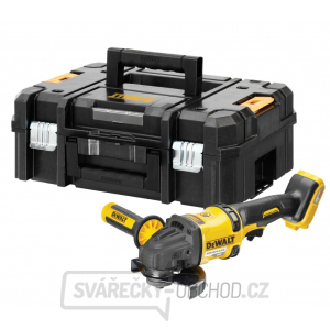 Aku úhlová bruska 125mm DeWALT DCG418NT XR FLEXVOLT 54V, samostatný stroj v kufru TSTAK