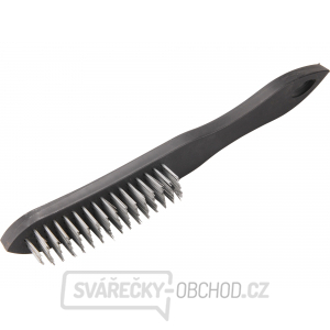 Kartáč ocelový, 4řadý, 290mm Kartáč ocelový, 4řadý, 290mm gallery main image