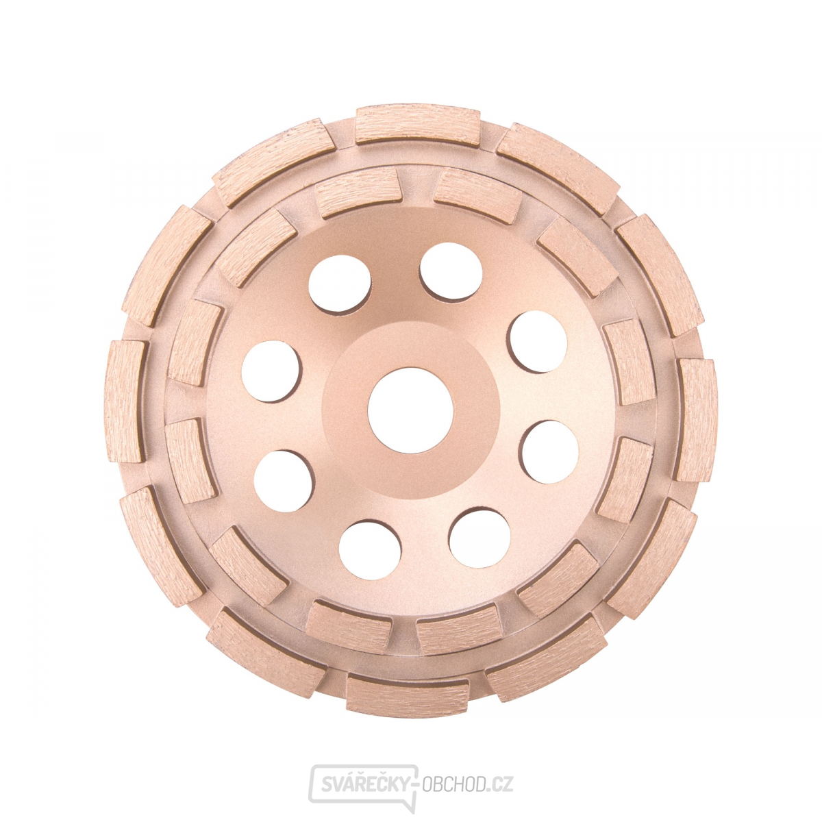 Kotouč diamantový brusný dvouřadý, O 150x22,2mm