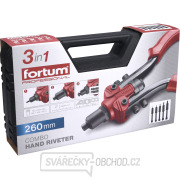 Kleště nýtovací pákové COMBO, pro nýt. matice M3-M10 a trhací nýty 2,4-6,4mm náhled