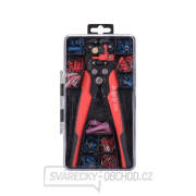 Kleště odizolovací/krimpovací a koncovky, sada 231ks náhled