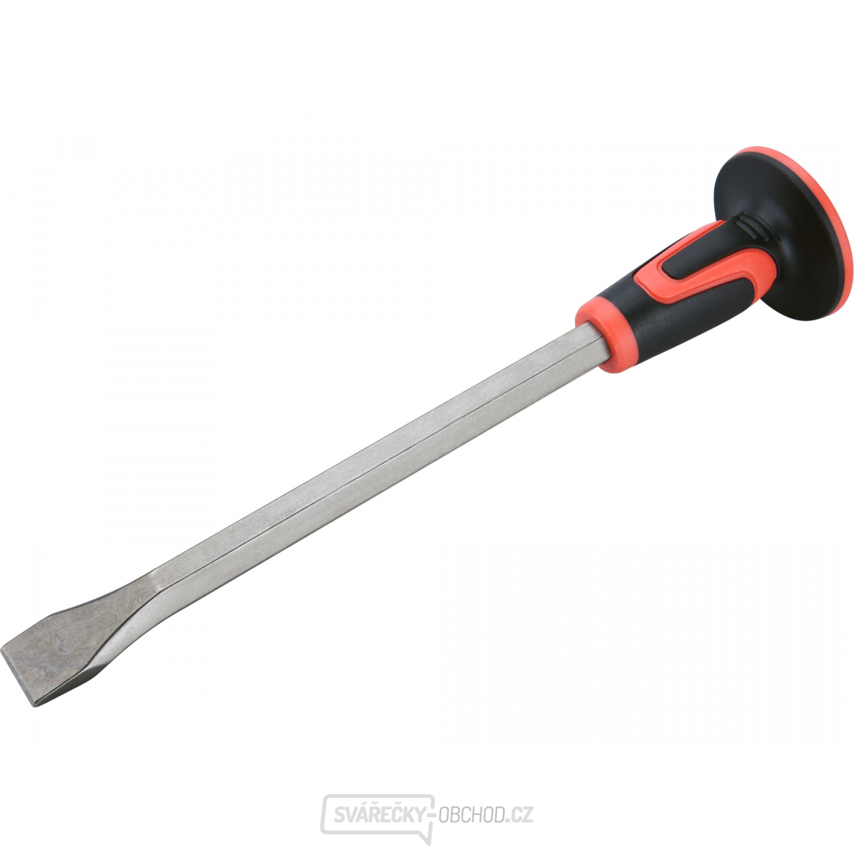 Sekáč plochý s plastovým chráničem, 400x19mm, Crv