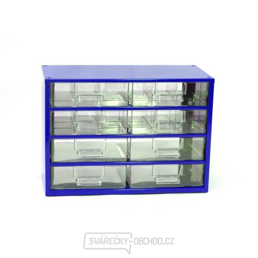 MARS - závěsná skříňka - 8H - modrá