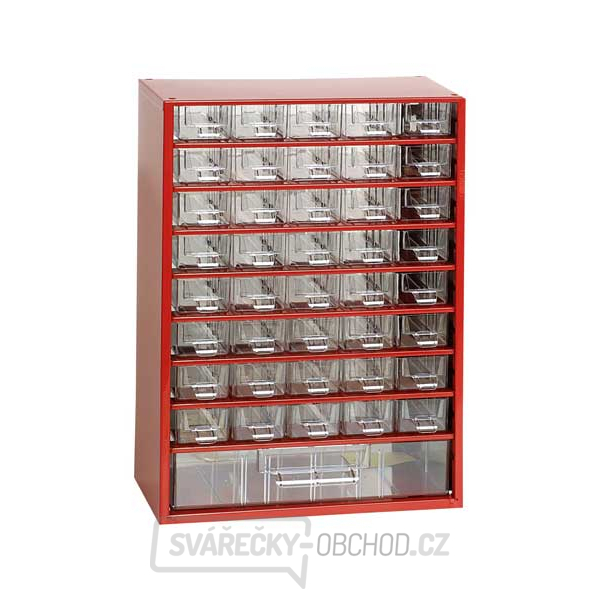 MARS - skříňka - 40M 1V - červená