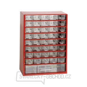 MARS - skříňka - 40M 1V - červená MARS - skříňka - 40M 1V - červená gallery main image