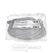 Solight prodlužovací přívod - spojka, 1 zásuvka, 30m, 3 x 1,5mm2, gumová, černá Náhled