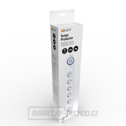 Solight přepěťová ochrana, 150J, 6 zásuvek, 3m, bílá Náhled Solight přepěťová ochrana, 150J, 6 zásuvek, 3m, bílá Náhled