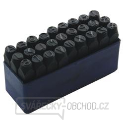 Razidla písmena 10mm - 27 ks