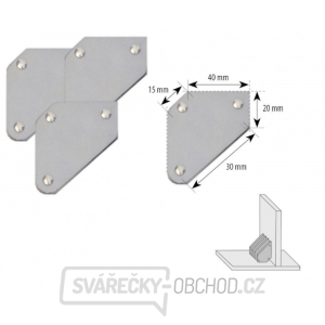 Sada úhlových magnetů 11kg (4ks) gallery main image