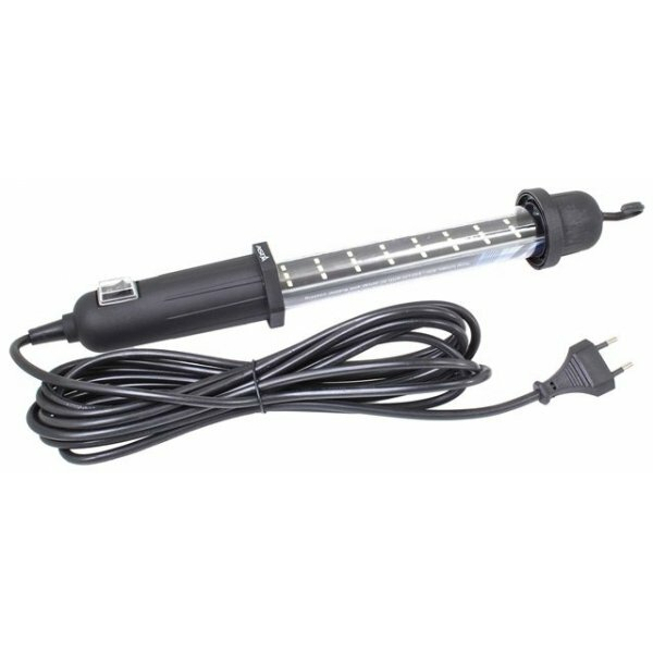 Dílenská montážní lampa 24 LED SMD, elektrická 230V, s hákem na zavěšení - ASTA A-24SMD/C