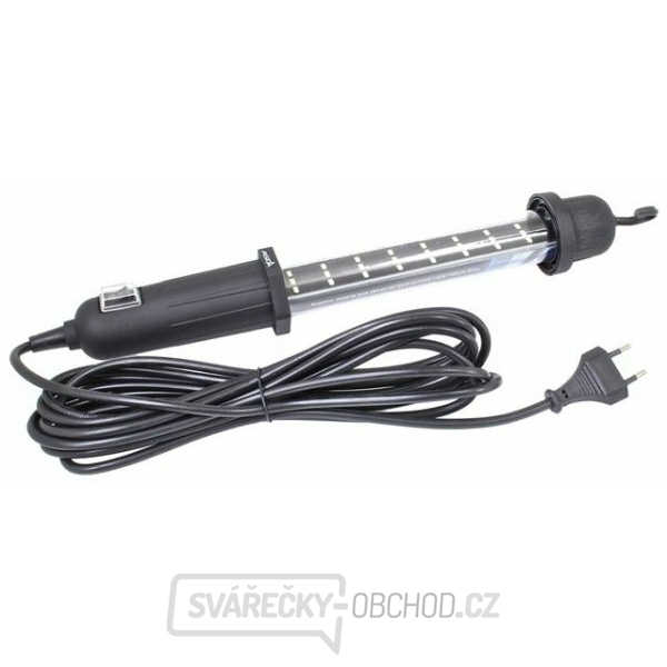 Dílenská montážní lampa 24 LED SMD, elektrická 230V, s hákem na zavěšení - ASTA