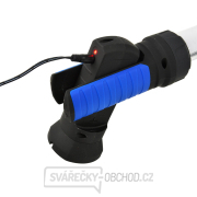 Montážní lampa LED 120 SMD, nabíjecí, s nastavitelným držákem, háčky a magnety Montážní lampa LED 120 SMD, nabíjecí, s nastavitelným držákem, háčky a magnety náhled