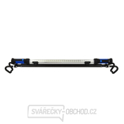 Montážní lampa LED 120 SMD, nabíjecí, s nastavitelným držákem, háčky a magnety Montážní lampa LED 120 SMD, nabíjecí, s nastavitelným držákem, háčky a magnety gallery main image