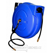Samonavíjecí buben s hadicí na stlačený vzduch a vodu, 15 m, připojení 3/8