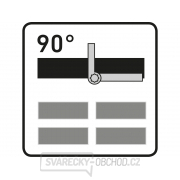 Pokosová nastavitelná řezací šablona, s magnety náhled