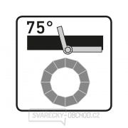 Pokosová nastavitelná řezací šablona, s magnety náhled