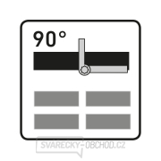 Pokosová nastavitelná řezací šablona, s magnety náhled