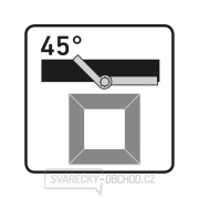 Pokosová nastavitelná řezací šablona, s magnety náhled