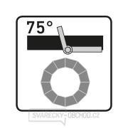 Pokosová nastavitelná řezací šablona, s magnety náhled