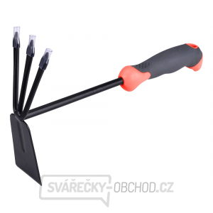 Zahradní motyčka s kypřičem tříhrotým, délka 31cm Zahradní motyčka s kypřičem tříhrotým, délka 31cm gallery main image