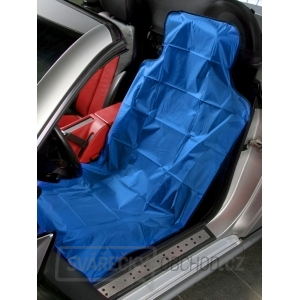 Nylonový ochranný povlak na přední sedadlo SR - modrý