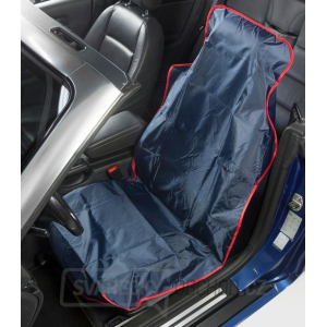 Nylonový ochranný povlak na přední sedadlo SR - modrý Nylonový ochranný povlak na přední sedadlo SR - modrý gallery main image